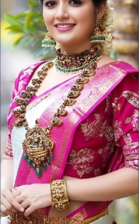 Bridal makeup look at Sri Deepa Beauty Parlour